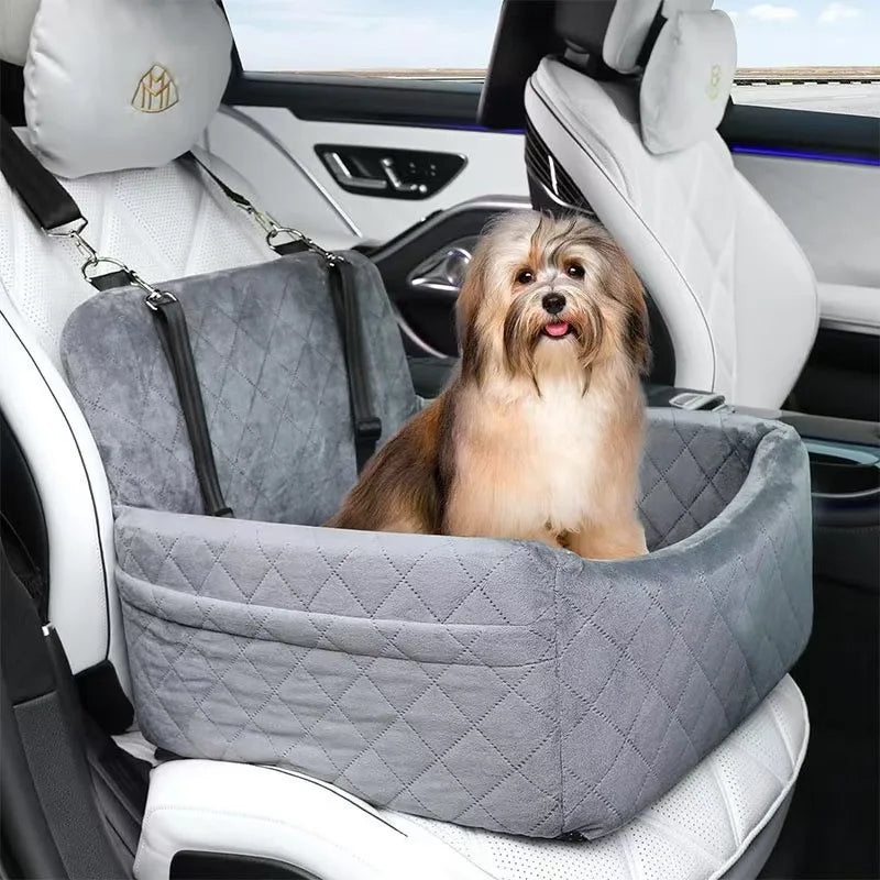 Pet Car Seat Mat, Portable Dog Booster Seat, Anti-Dirt Car Seat for Dogs, Car Dog Bed